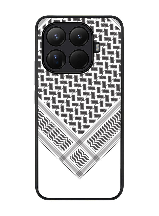 For Xiaomi 15T Pro Case,Slim fit Camera Protection, Shockproof Thin Phone cover  - Victory Shemag(Black)